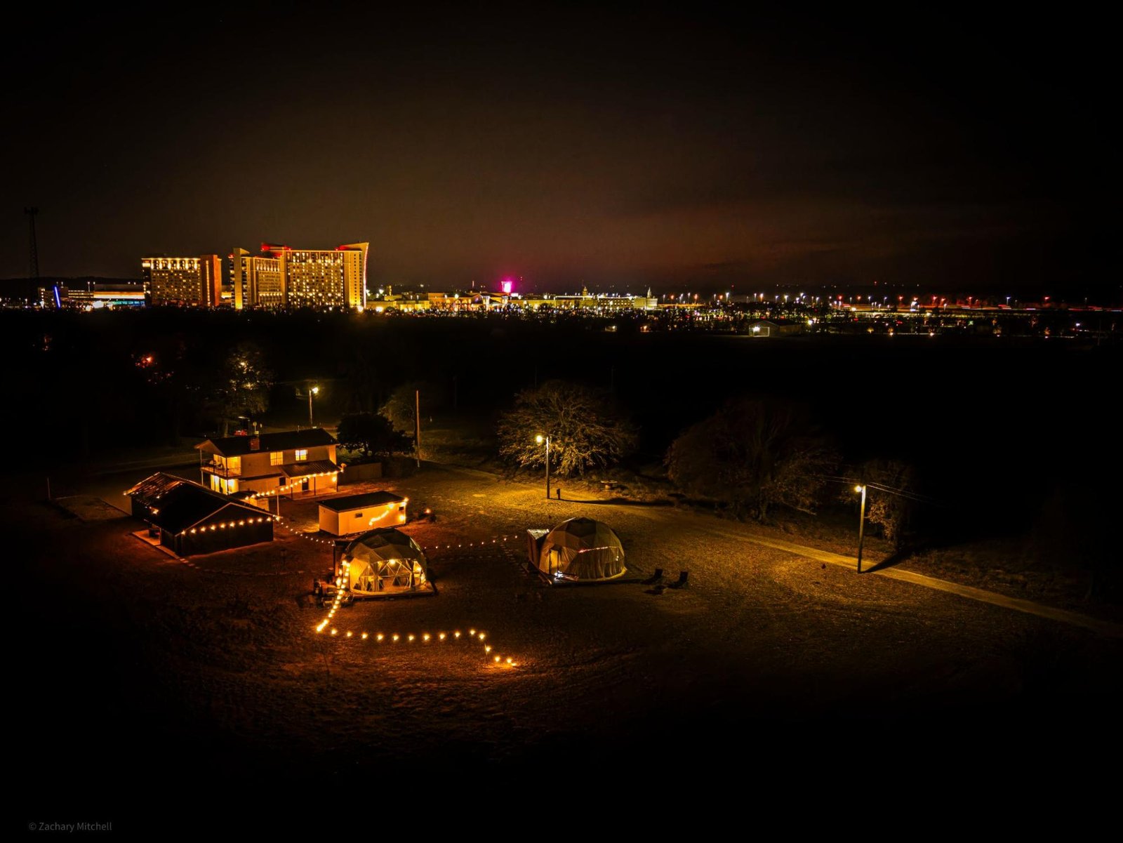 The Connect Resort on a warm evening